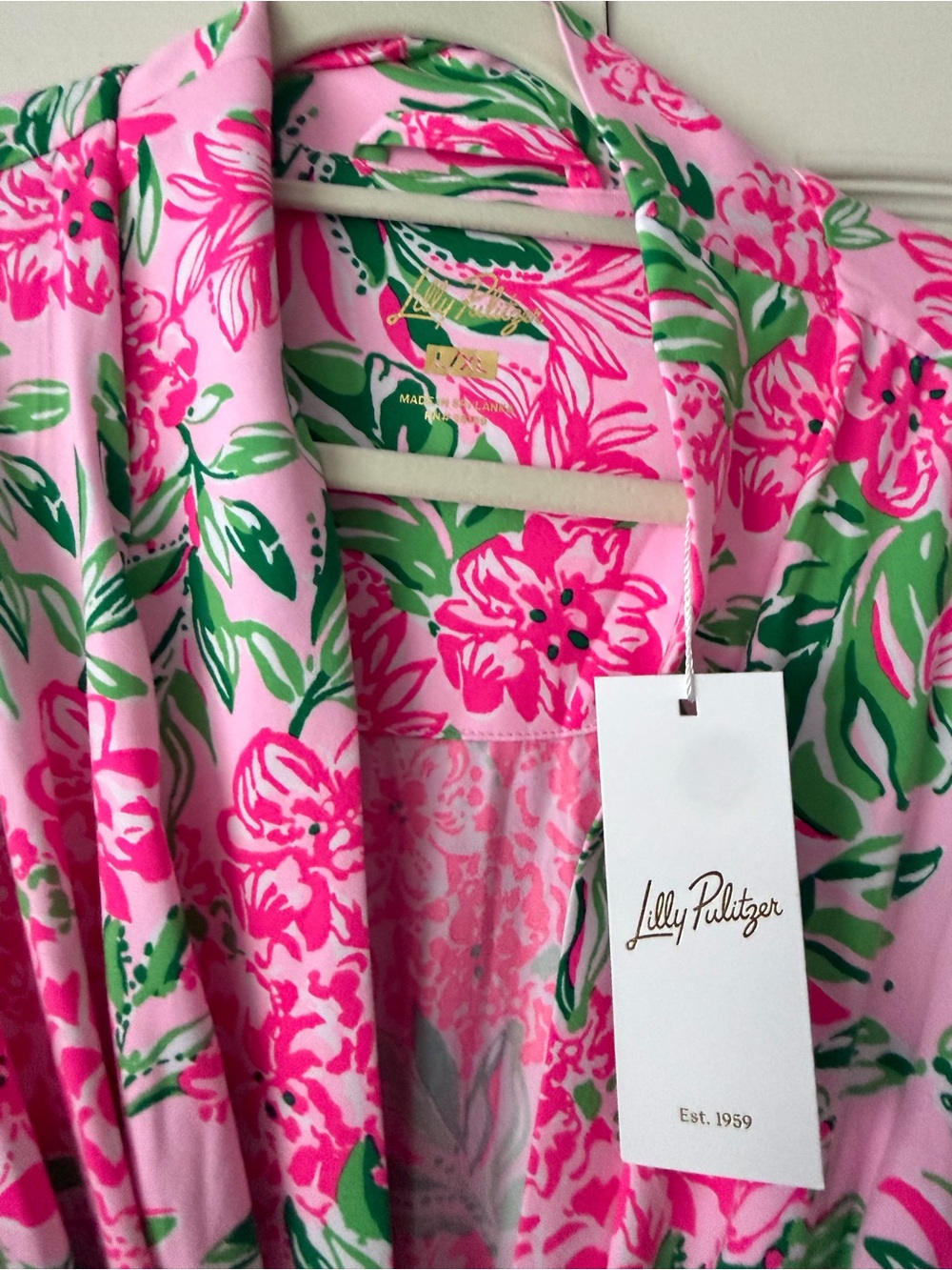 Lilly Pulitzer robe L/XL - Picture 4 of 6